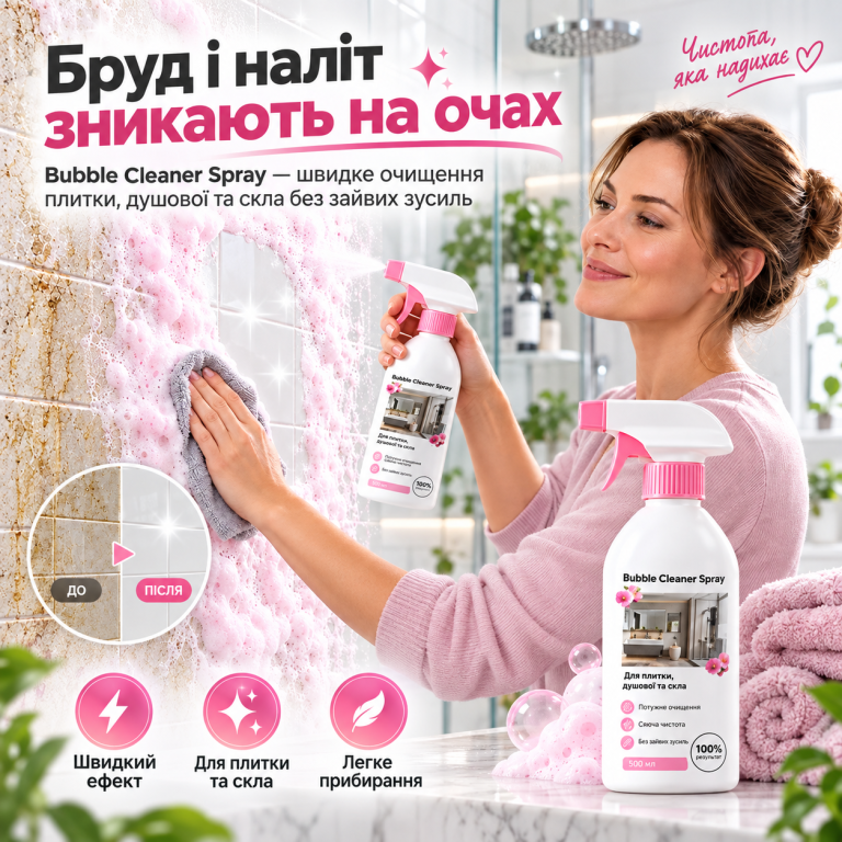 Bubble Cleaner Spray