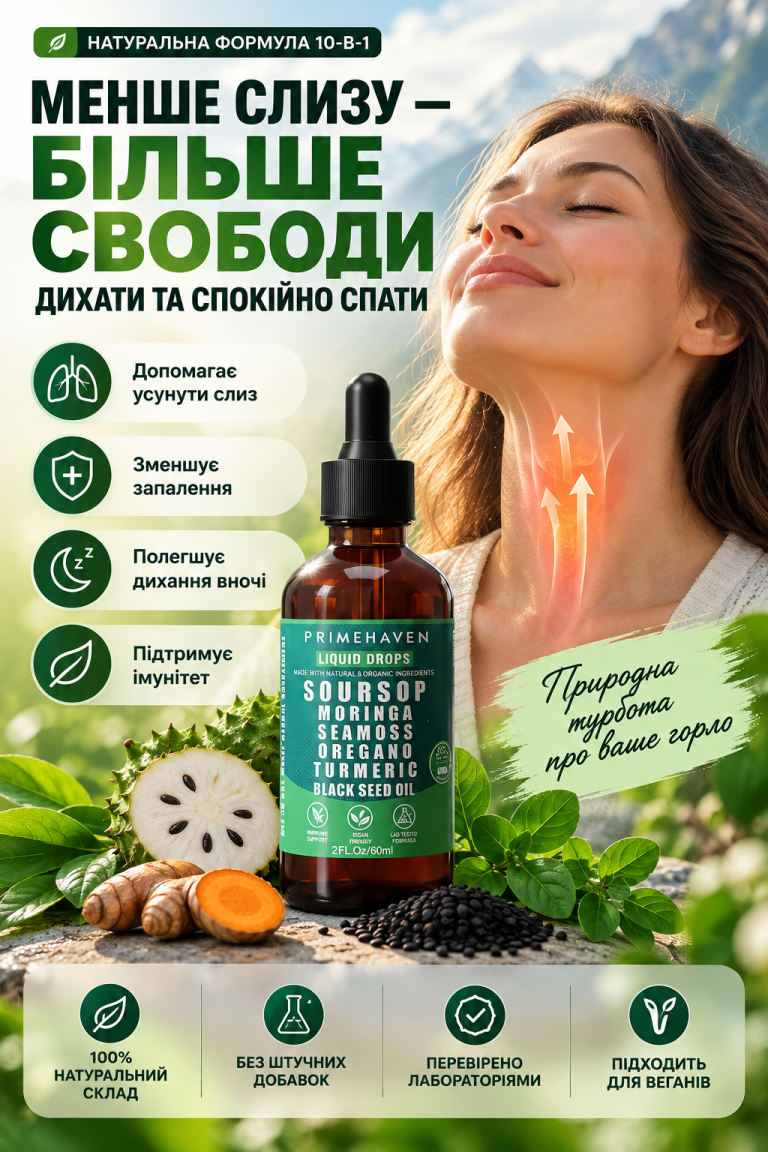 Натуральні краплі саусепу